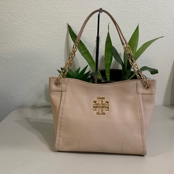 ππ TORY BURCH Crossbody Or Shoulder Pink Leather Bag - Picture 13 of 15